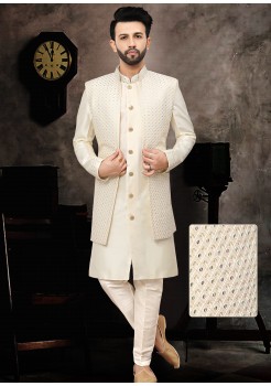 Off White  Indo Western 